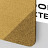 xTool Glitter Acryl Bögen - 30 x 30 x 0,3 cm Glitter Gold