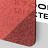 xTool Glitter Acryl Bögen - 30 x 30 x 0,3 cm Glitter Rot